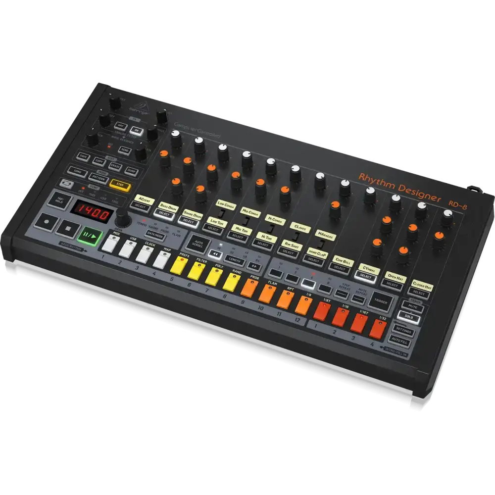Behringer Rhythm Designer RD-8 Analog Drum Machine