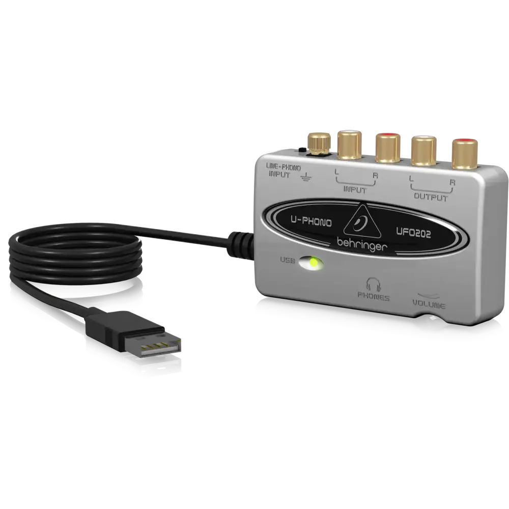 Behringer UFO202 Phono Preamplı Ses Kartı