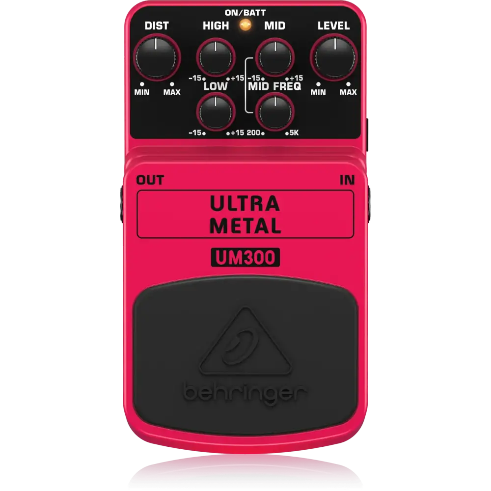 Behringer UM300 Heavy Metal Distortion Efekt Pedalı