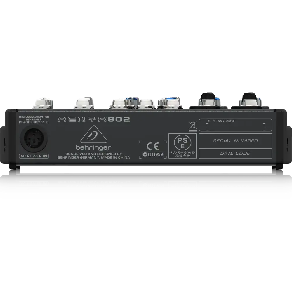 Behringer Xenyx 802 8 Kanallı Home Stüdyo Mikseri