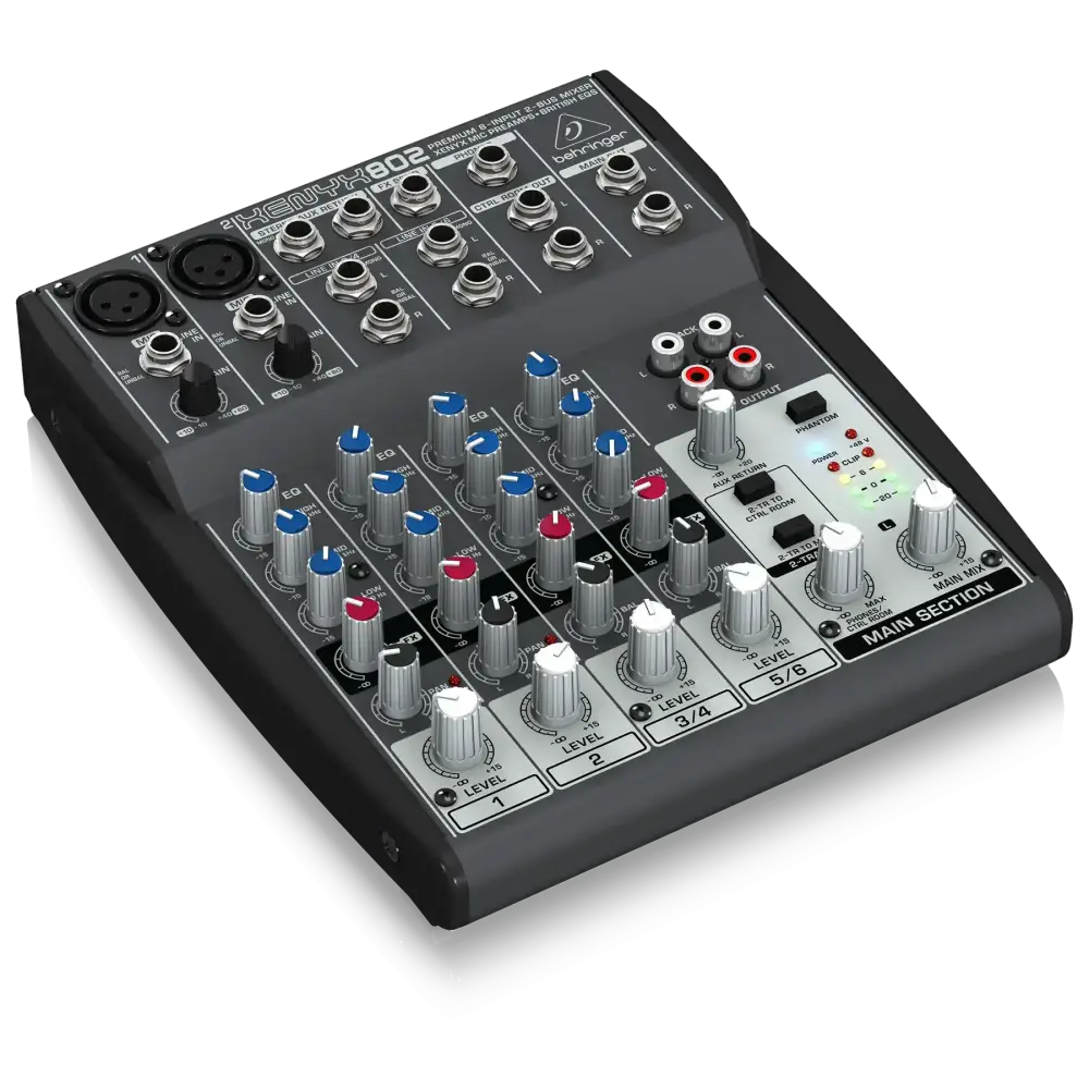 Behringer Xenyx 802 8 Kanallı Home Stüdyo Mikseri