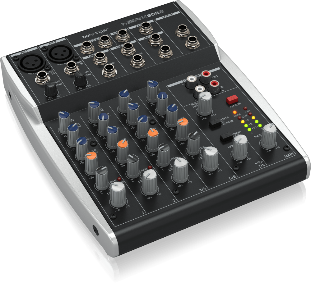 Behringer XENYX 802S Kompakt Analog Mikser