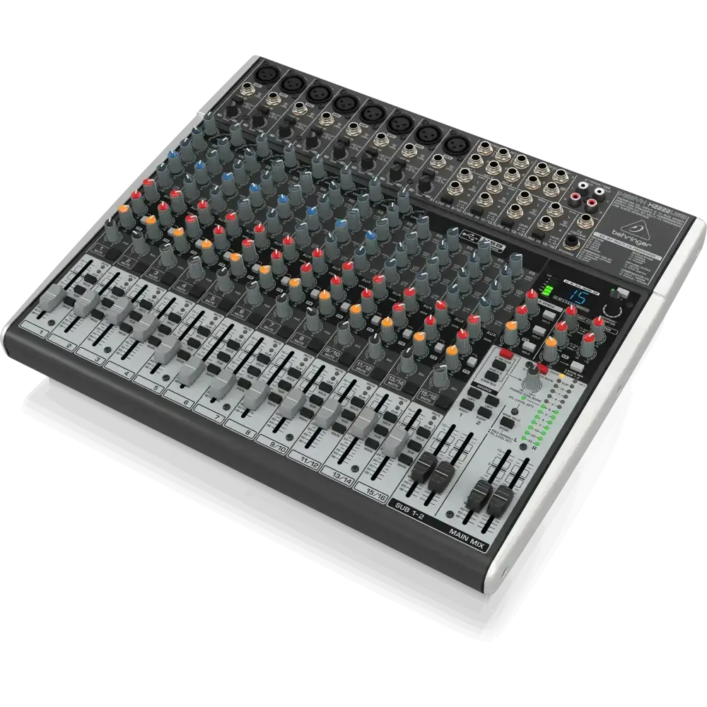 Behringer XENYX X2222USB 22 Kanallı Efektli Mikser