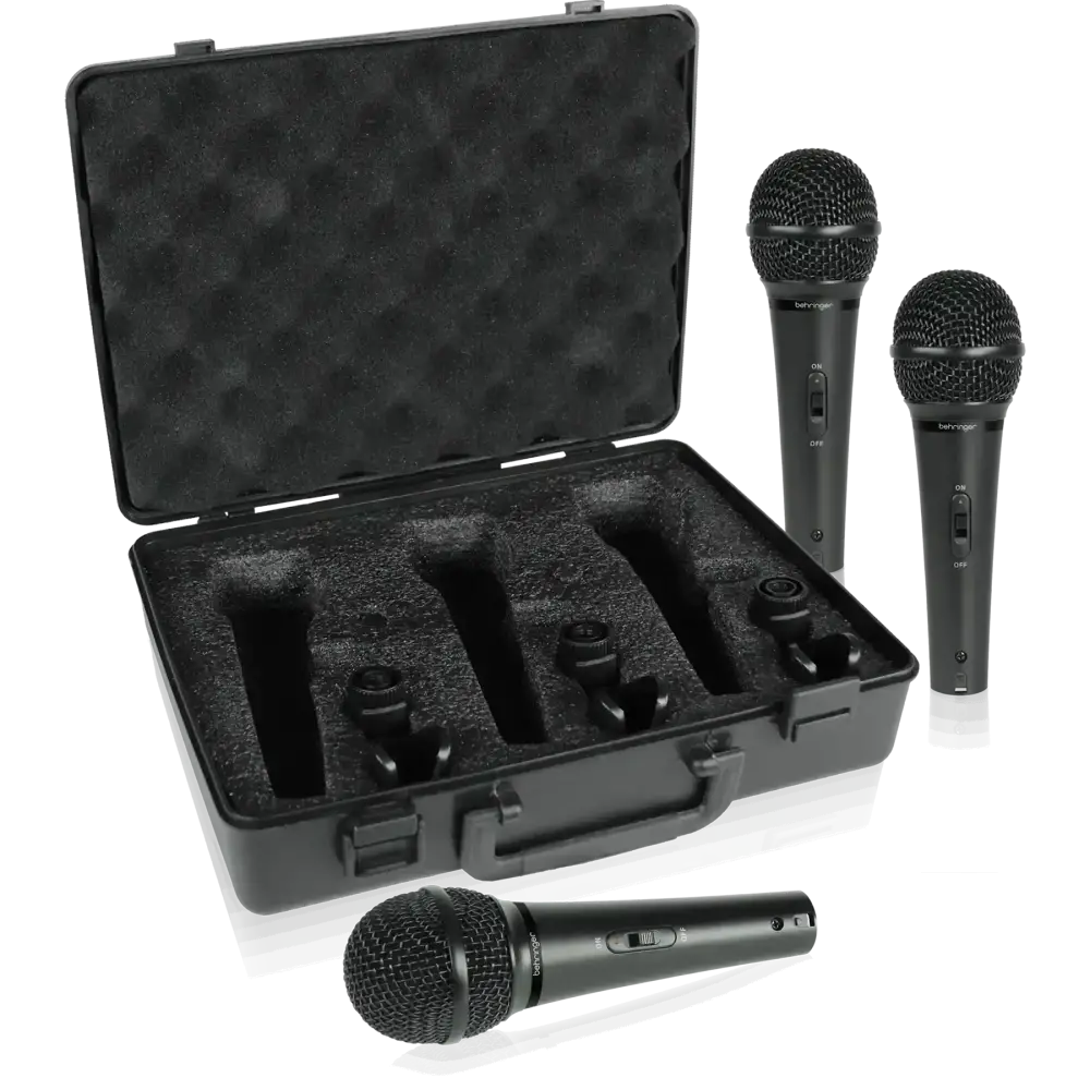 Behringer XM1800S 3'lü Mikrofon Seti