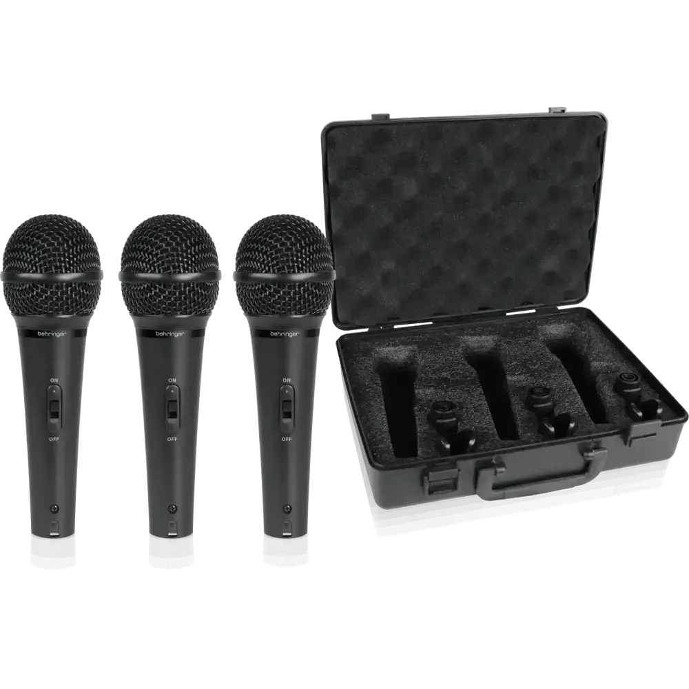 Behringer XM1800S 3'lü Mikrofon Seti