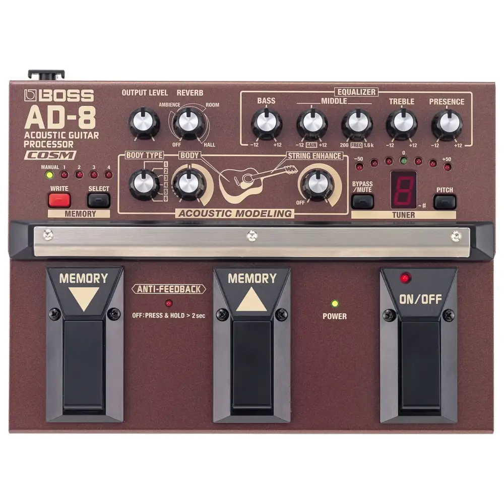 Boss AD-8 Akustik Gitar Prosesörü