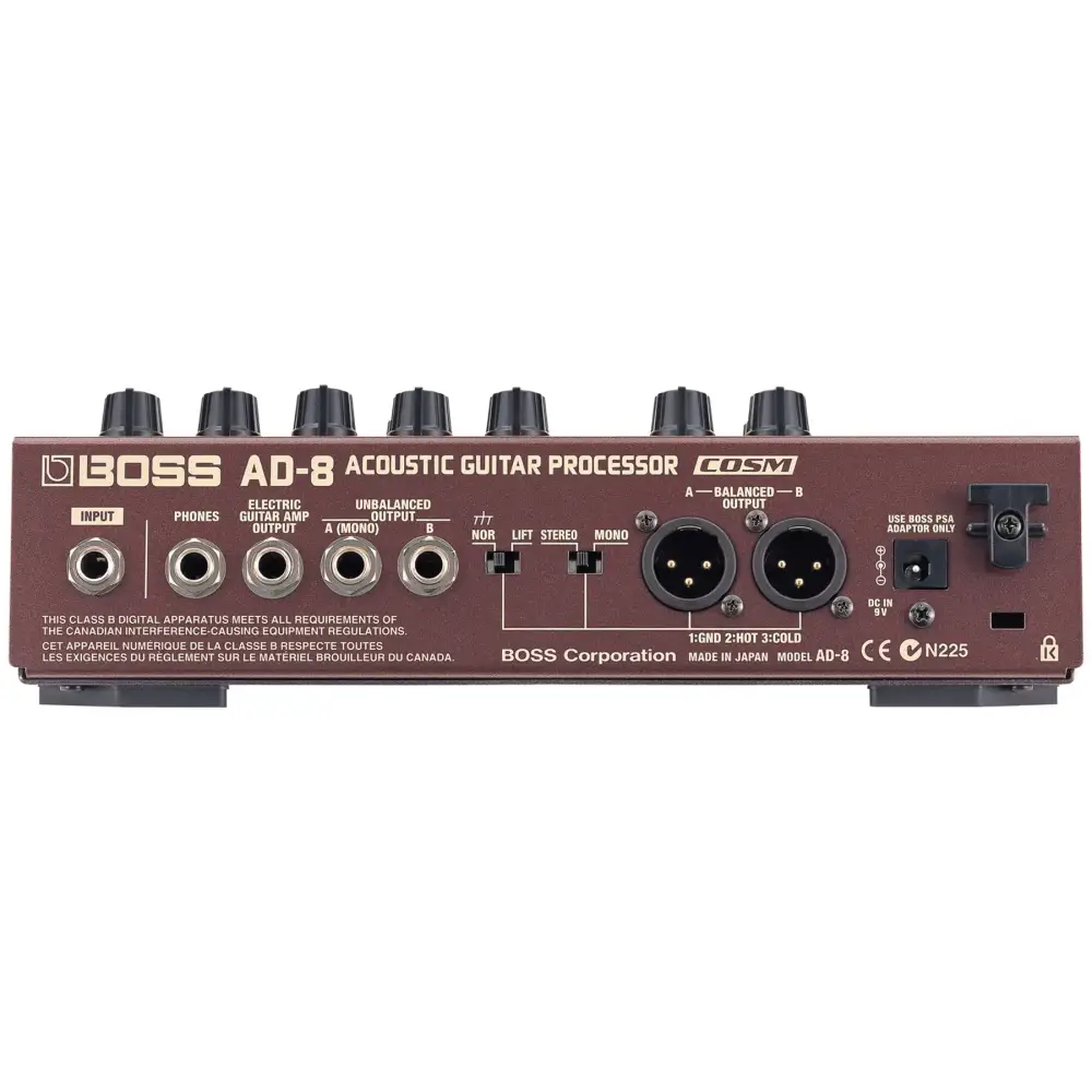 Boss AD-8 Akustik Gitar Prosesörü