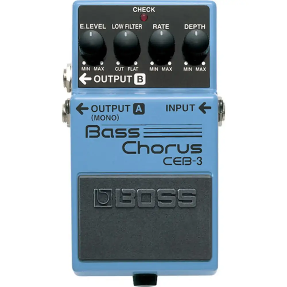Boss CEB-3 Bass Chorus Gitar Pedalı