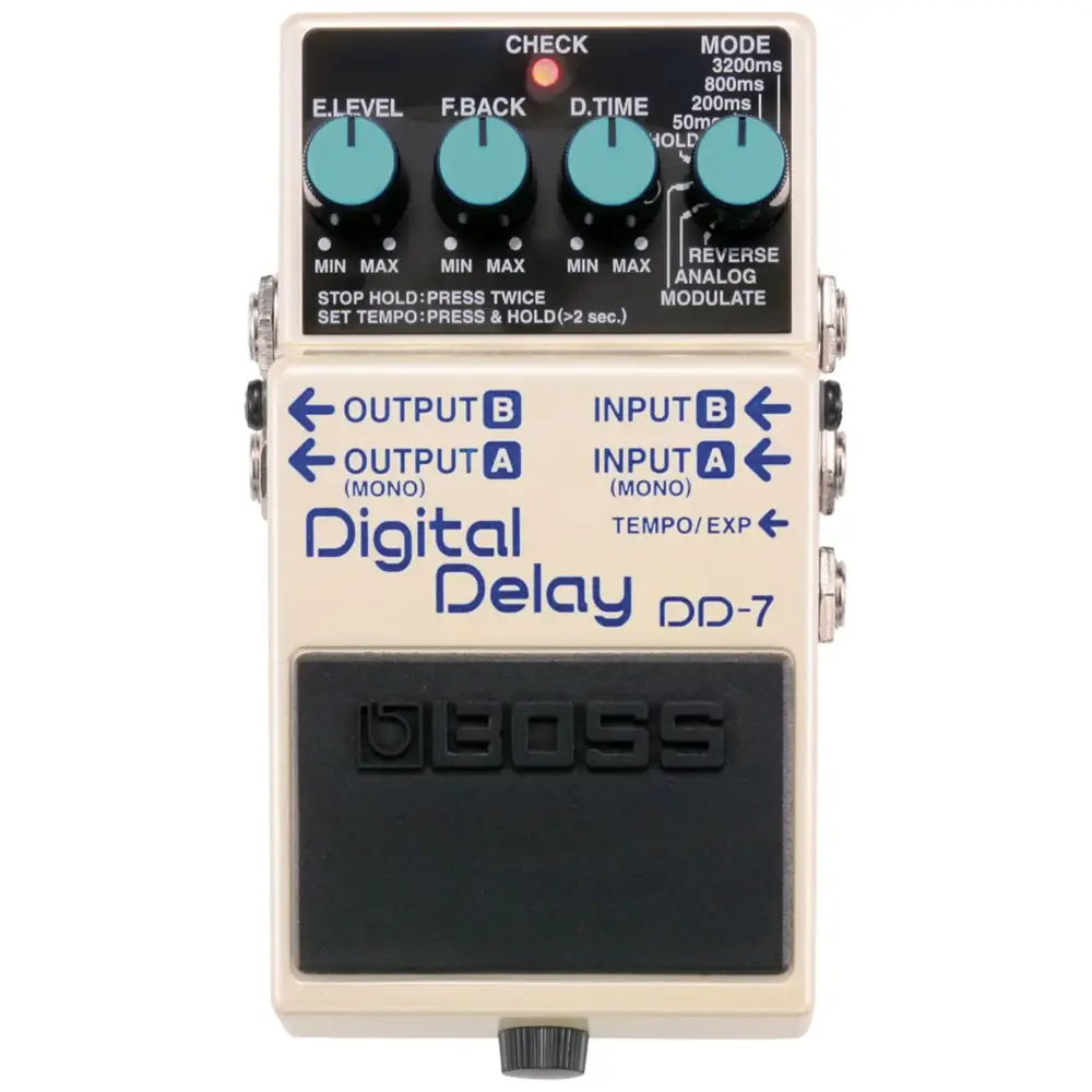 Boss DD-7 Digital Delay Gitar Pedalı