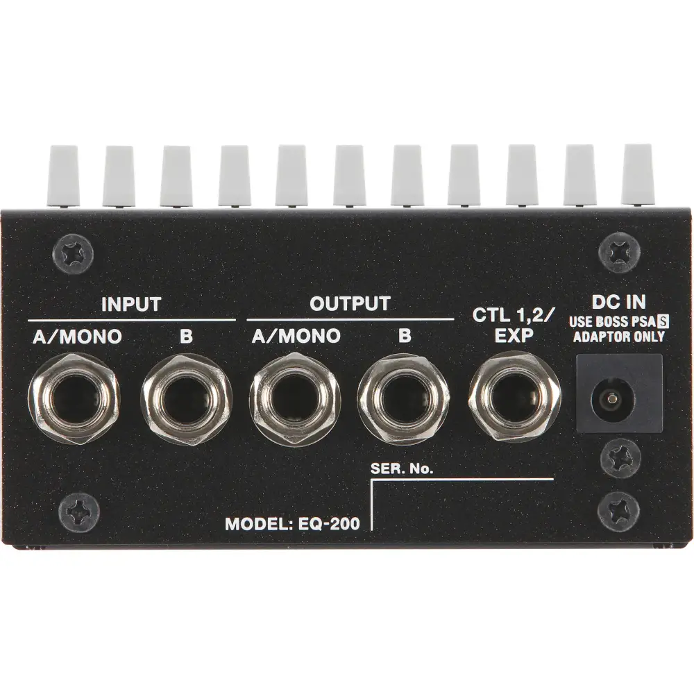 BOSS EQ-200 Programlanabilir Stereo Grafik Ekolayzer