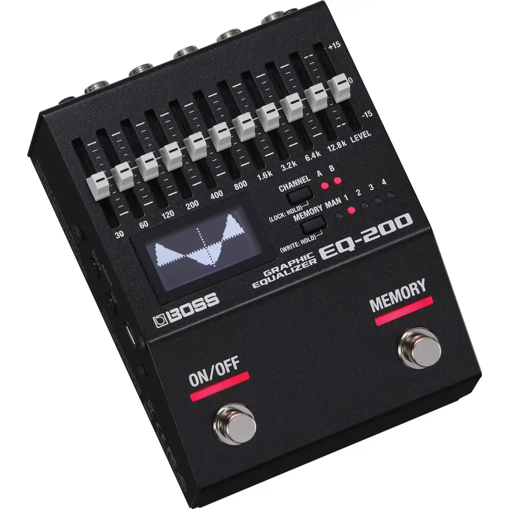 BOSS EQ-200 Programlanabilir Stereo Grafik Ekolayzer