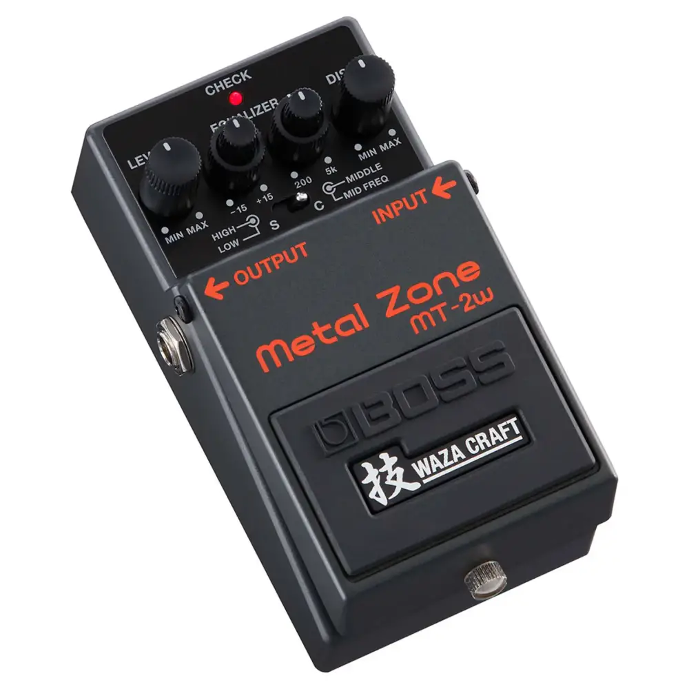 BOSS MT-2W Waza Metal Zone Distortion Pedalı