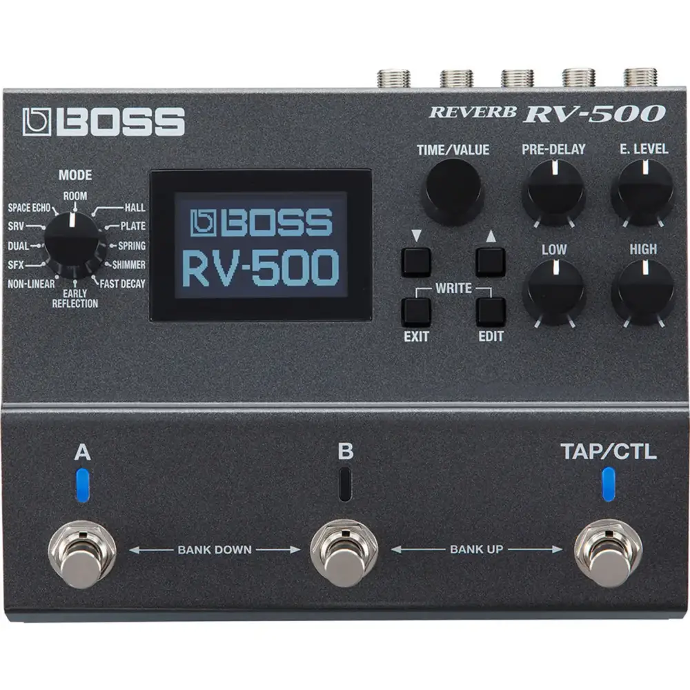 BOSS RV-500 Reverb Pedalı