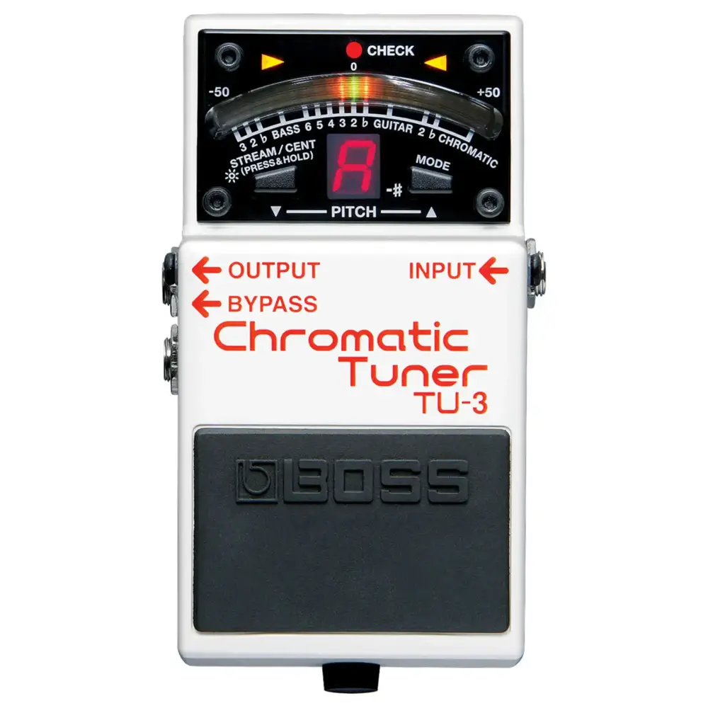 Boss TU-3 Chromatic Tuner Akor Aleti