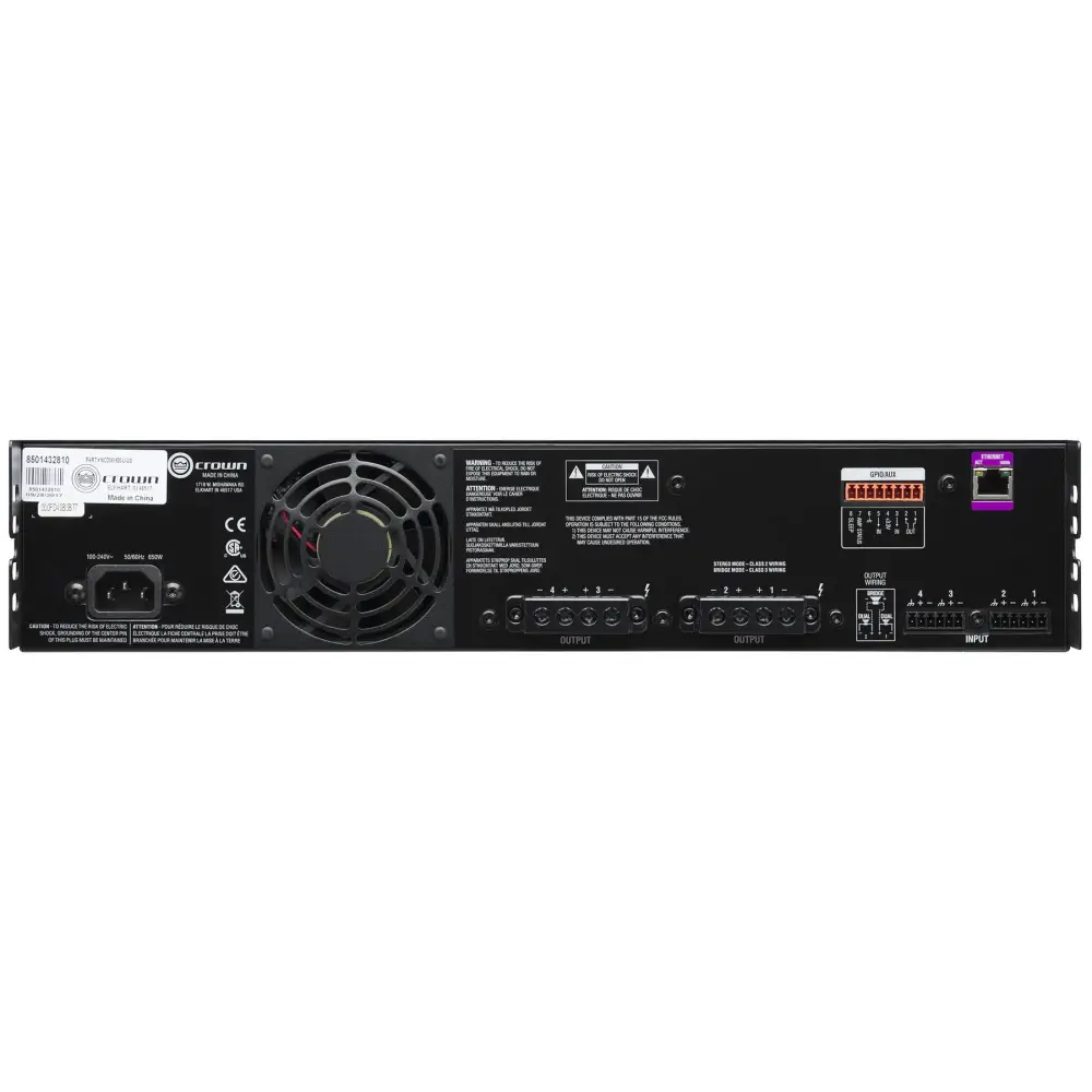 Crown CDI 4/600 4 Kanal DSP'li Amfi