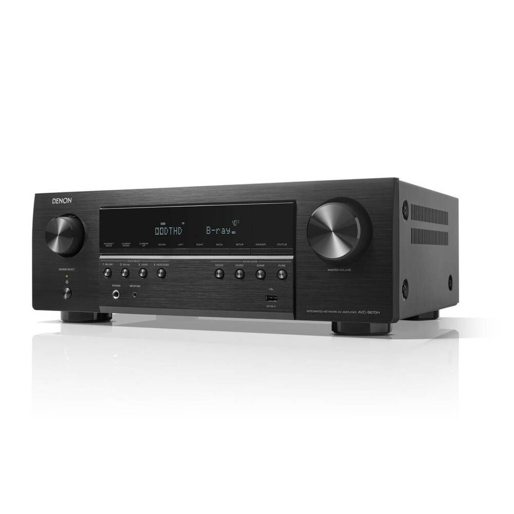 Denon AVR-S670H 5.2 8K AV Receiver Amfi