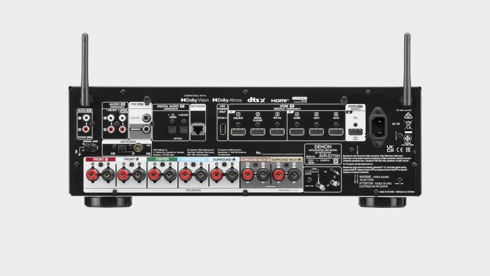 Denon AVR-S770H 8K Uyumlu AV Receiver