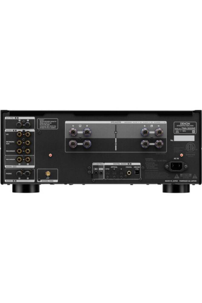 Denon PMA-3000NE Yüksek Güçlü Stereo Amplifikatör