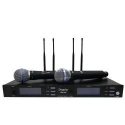 Doppler - Doppler DM-242B Çift Yaka Kablosuz Mikrofon Doppler - Doppler DM-242B Çift Yaka Kablosuz Mikrofon