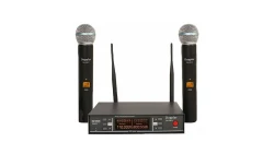 Doppler - Doppler DM-252H Çift El Telsiz Mikrofon