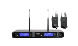 Doppler - Doppler DM-802B Çift Yaka Mikrofon Seti