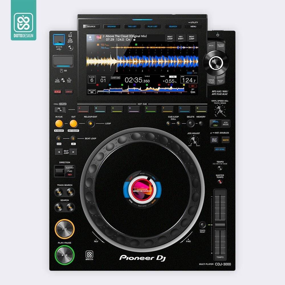 Doto Design Skin CDJ-3000 Full Color