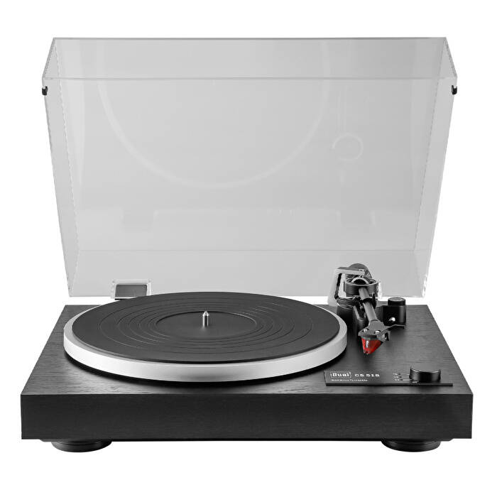 Dual CS 518 Manuel Plakçalar Siyah Ahşap