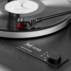 Dual CS 518 Manuel Plakçalar Siyah Ahşap - Thumbnail