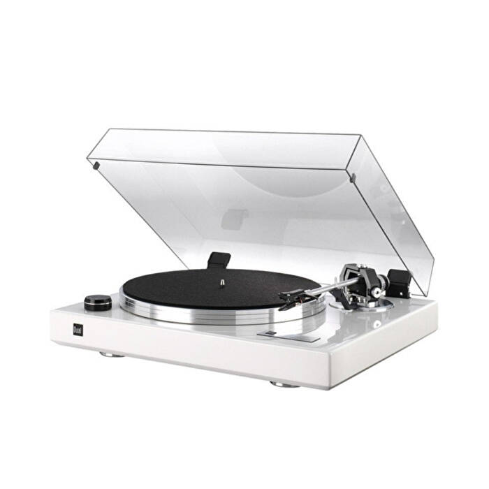 Dual CS 600 Turntable Piano White Manuel Pikap