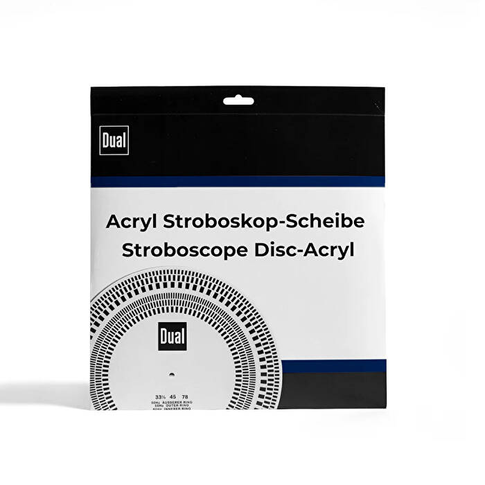 DUAL Pikap Stroboskop Diski - İğne Ölçer