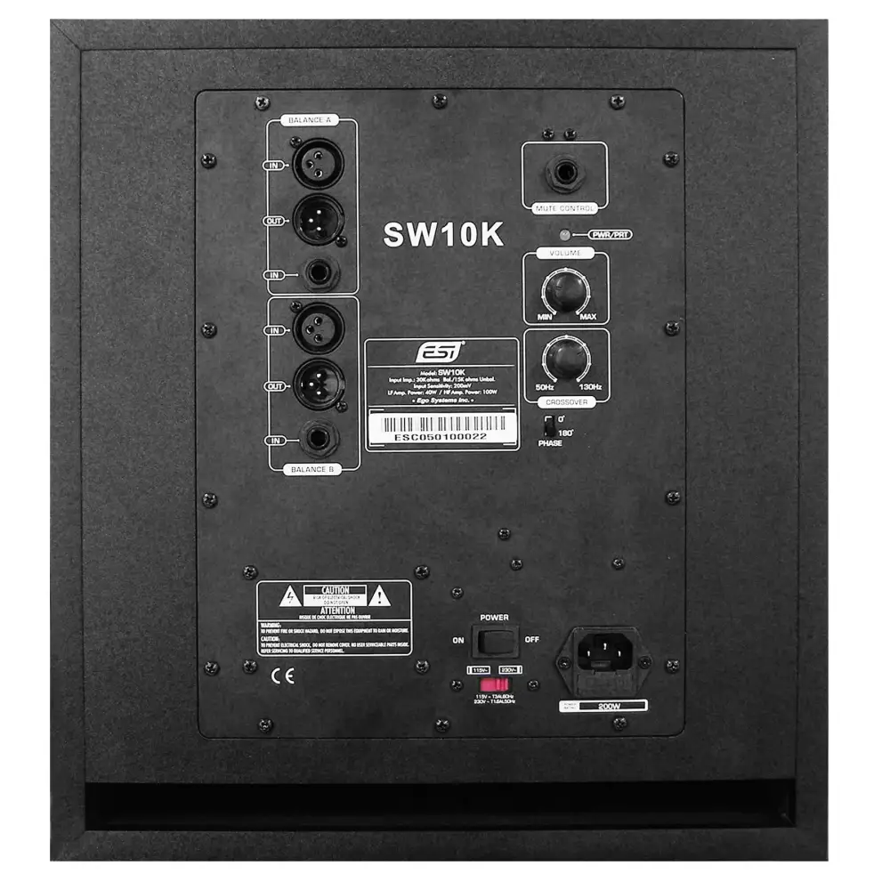 ESI Audio SW10K eXperience