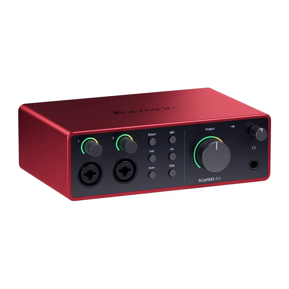 Focusrite Scarlett 4i4 Gen 4 Ses Kartı