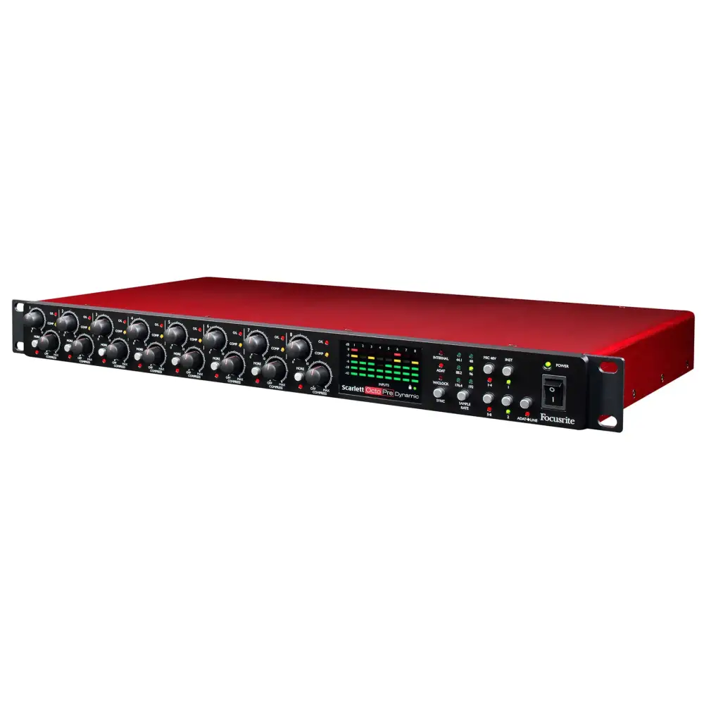 Focusrite Scarlett Octopre Dynamic Mikrofon Preamp