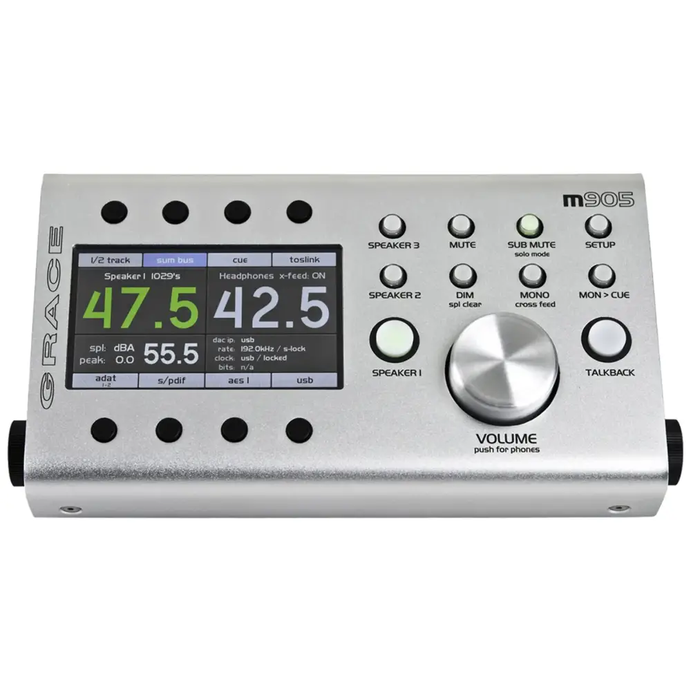 Grace Design M905 Analog Silver Stüdyo Monitör Kontrol Ünitesi