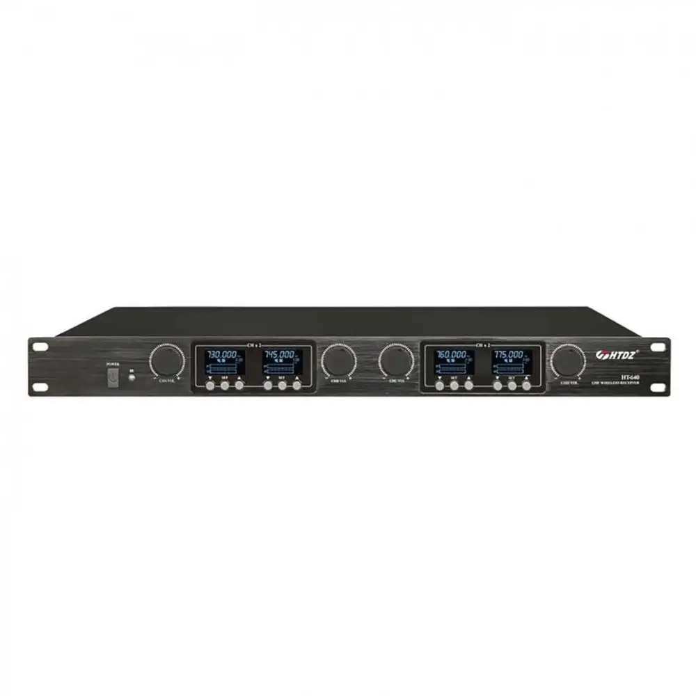 HTDZ HT-640 RECEIVER (B) 4'lü Mikrofon Alıcısı