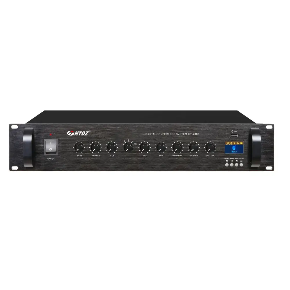 HTDZ HT-7000 Konferans Sistemi Merkez Ünitesi