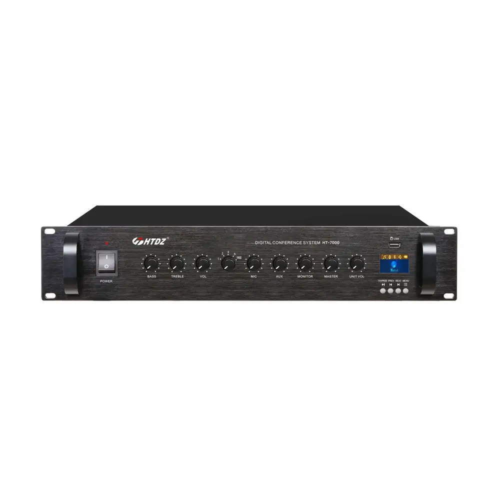 HTDZ HT-7300 Konferans Sistemi Merkez Ünitesi