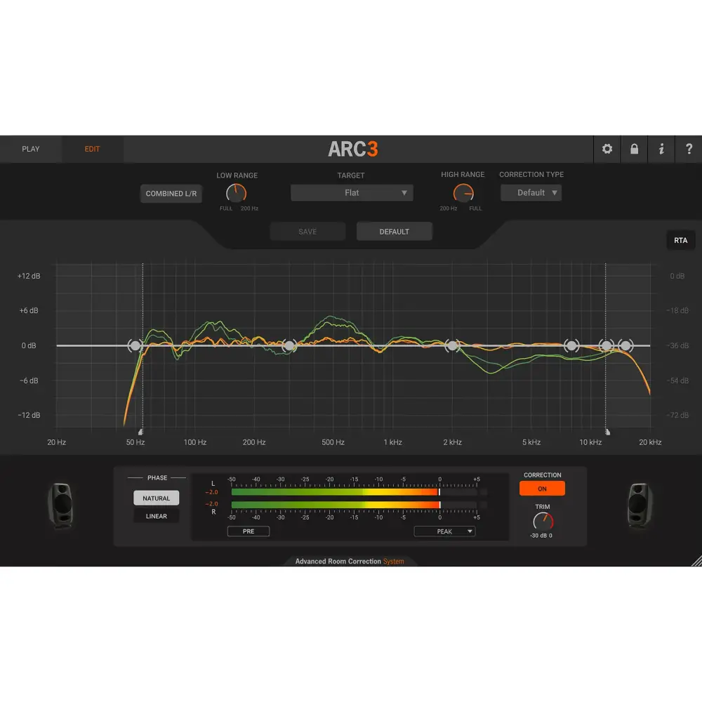 IK Multimedia ARC 3 Akustik Düzenleme Yazılımı