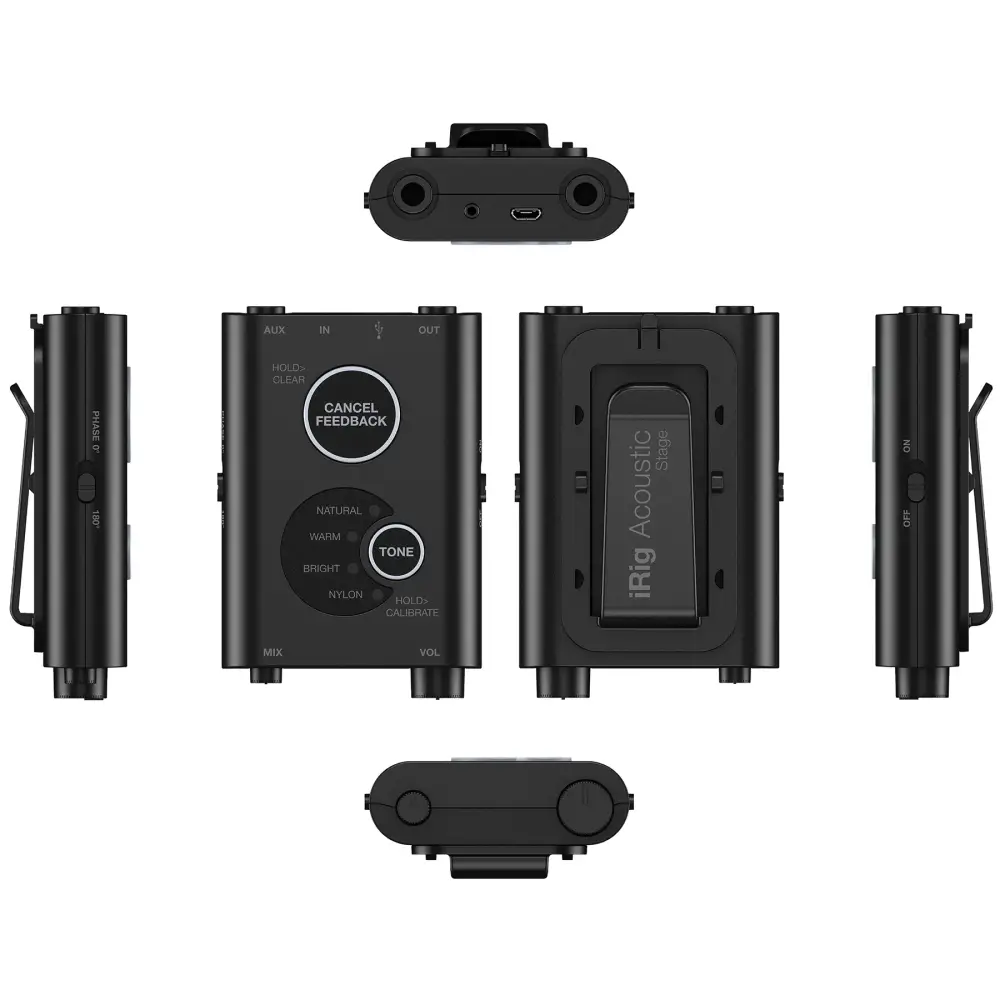 IK Multimedia iRig Acoustic Stage Akustik Gitar Mikrofon Sistemi