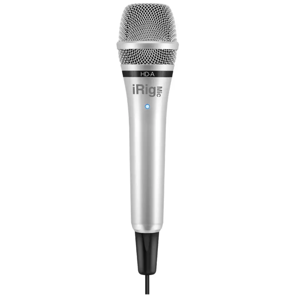 IK Multimedia iRig Mic HD El Mikrofonu Android / PC(Silver)