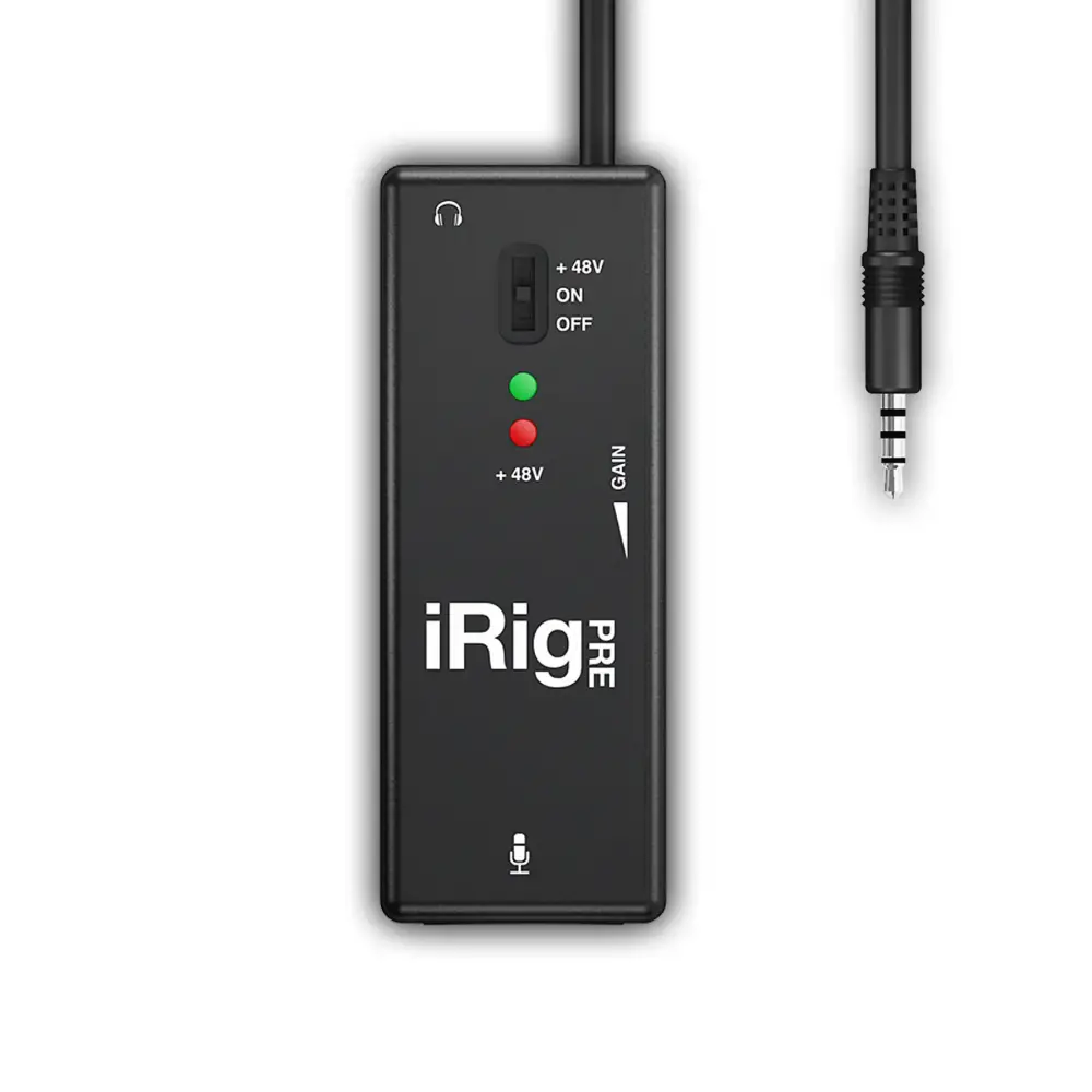 IK Multimedia iRig Pre Mobil Mikrofon Preamp / Ses Kartı