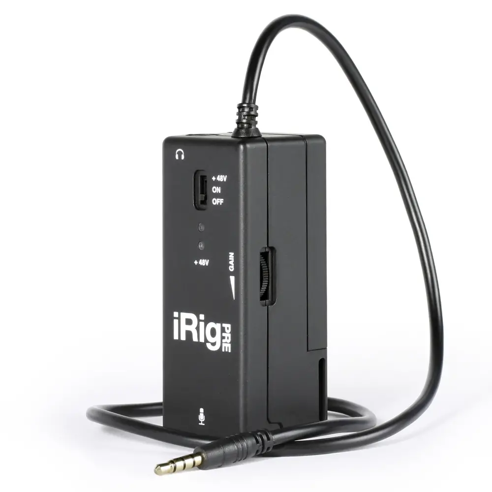 IK Multimedia iRig Pre Mobil Mikrofon Preamp / Ses Kartı