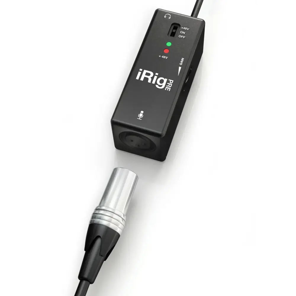 IK Multimedia iRig Pre Mobil Mikrofon Preamp / Ses Kartı