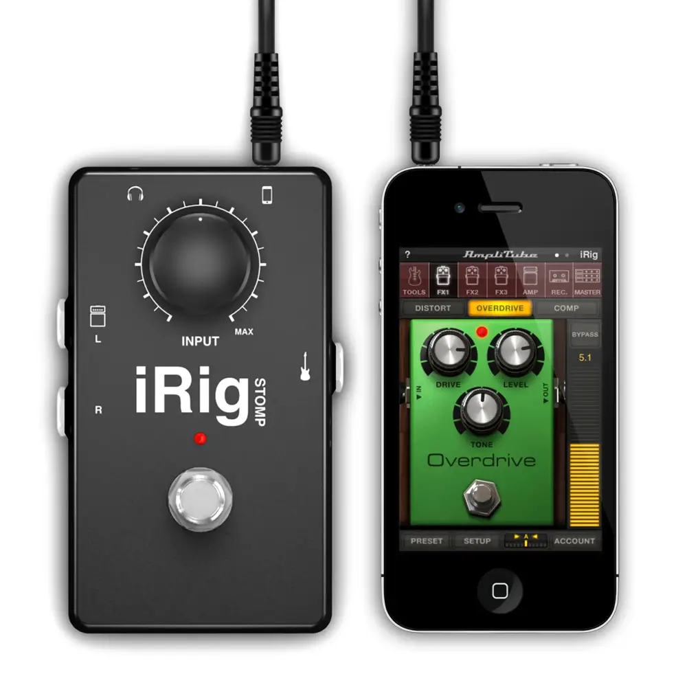 IK Multimedia iRig Stomp Efekt Pedalı Mobil / PC
