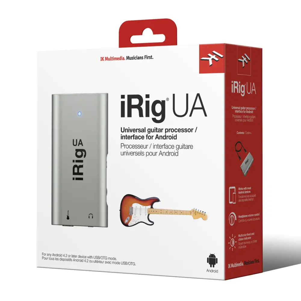 IK Multimedia iRig UA Bas Efekt Prosesörlü Ses Kartı
