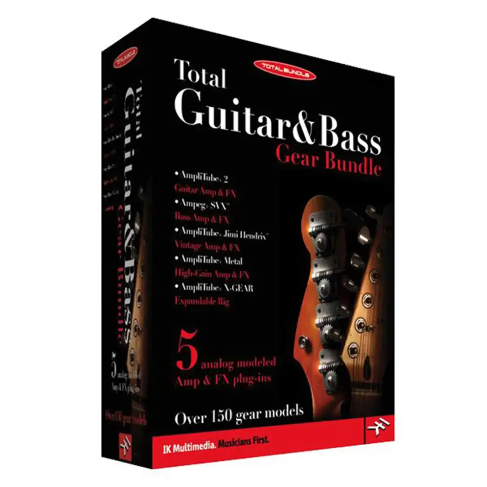 IK Multimedia Total Guitar & Bass Bundle