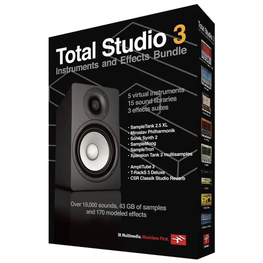 IK Multimedia Total Studio 3 Bundle