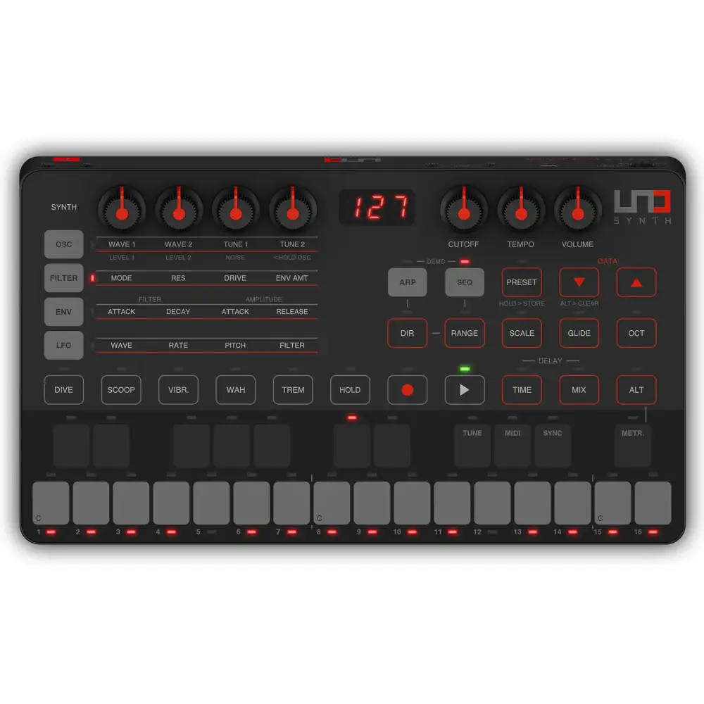 IK Multimedia Uno Synth Analog Synthesizer