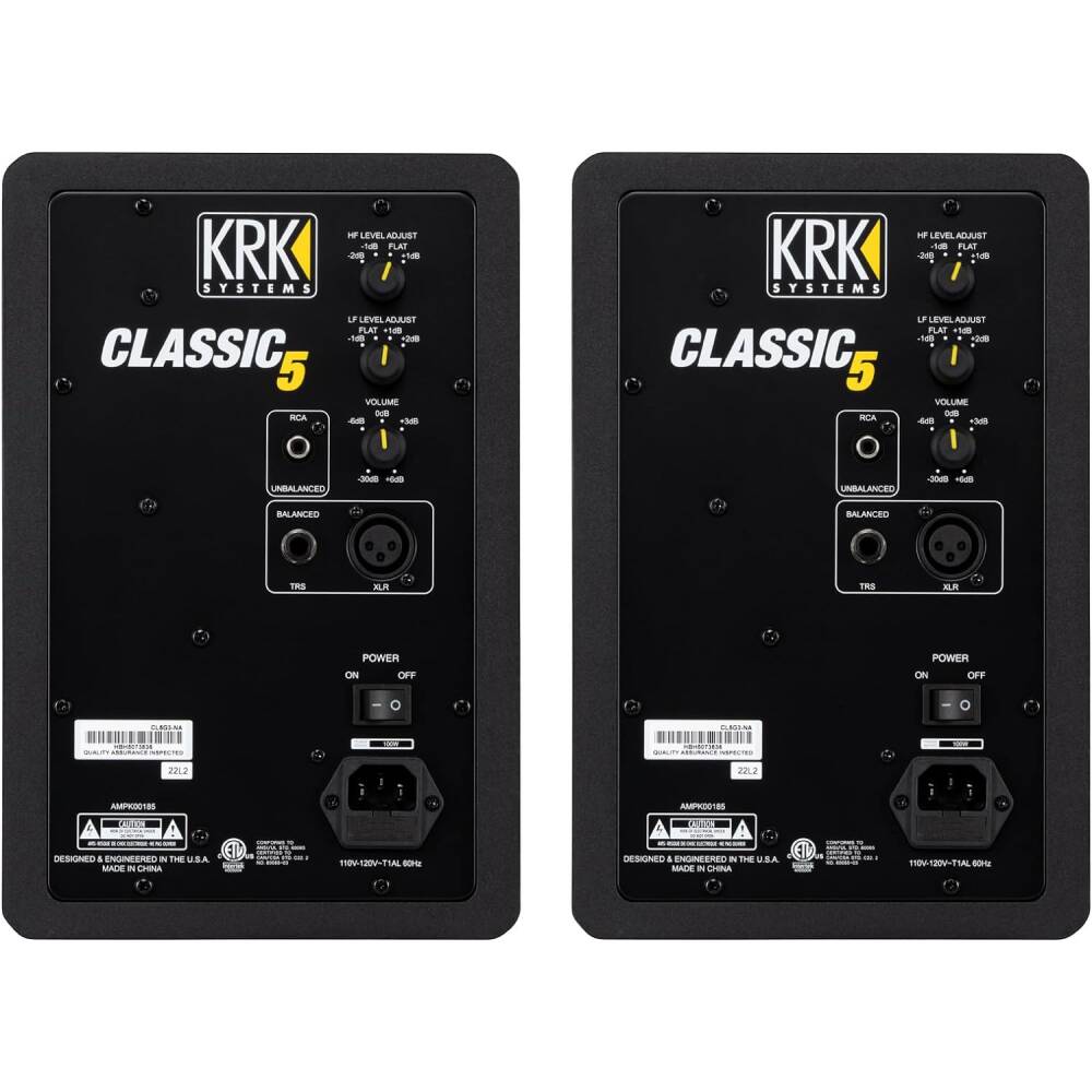 KRK Classic 5 5inc Aktif Stüdyo Monitör (Çift)