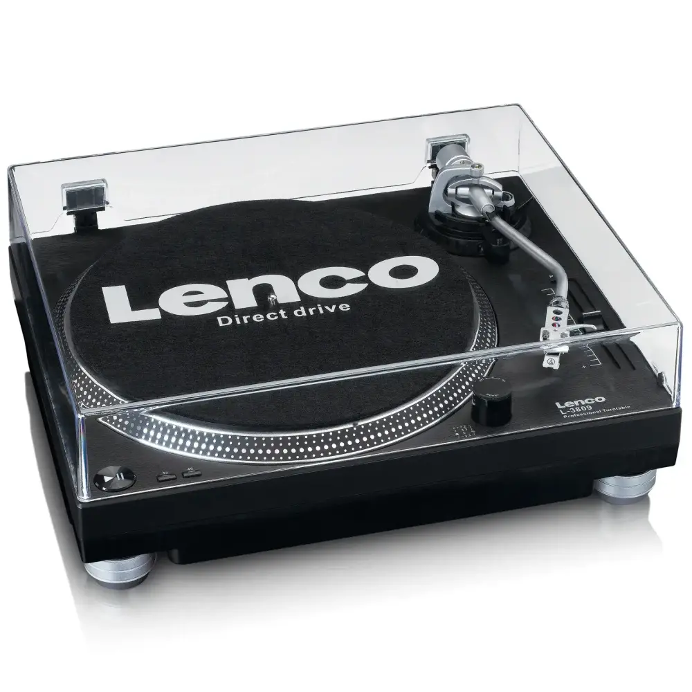 Lenco L-3809BK Direct Driver Pikap